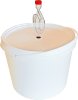 10 l Gäreimer mit Gäraufsatz für kleinere Maischemengen (image for) 10 l Gäreimer mit Gäraufsatz für kleinere Maischemengen