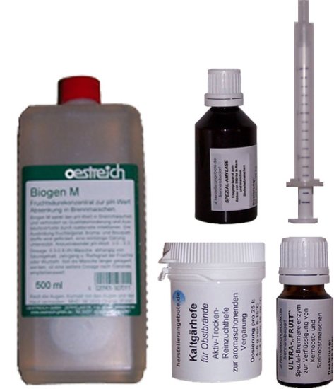 (Bild für) Nachkauf Obstset -ohne Antischaum und ph-Mess-Stäbchen - zum Schließen ins Bild klicken